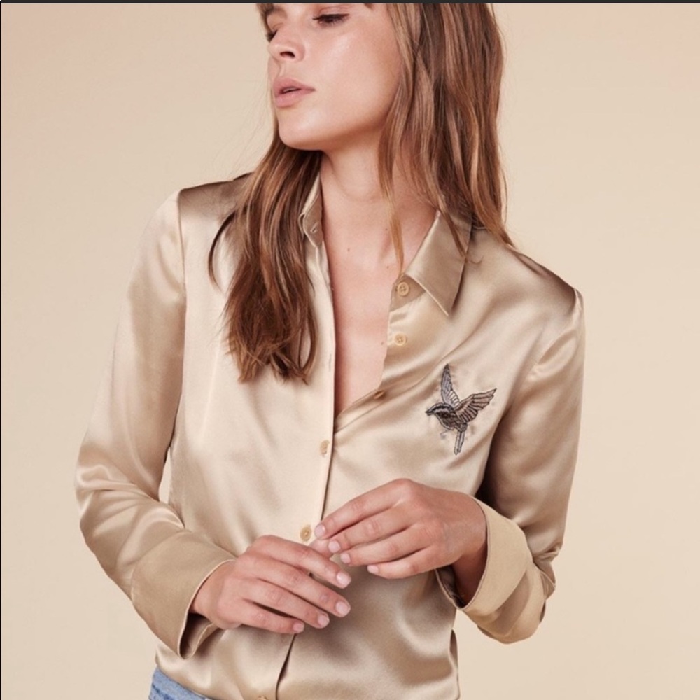 Reformation Perry Blouse